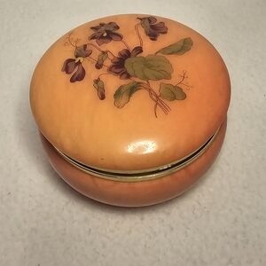 Pink Alabaster Trinket Box